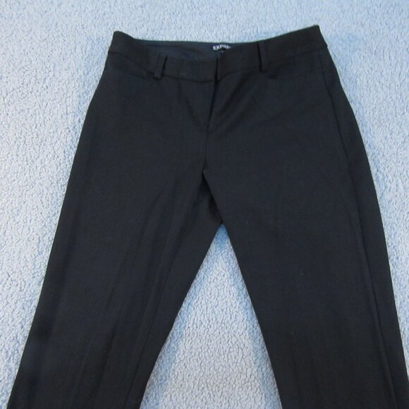 Express Columnist Womens Slacks Size 2R Black Tailored Dress Pants Casual Office - Picture 2 of 13